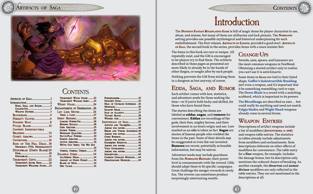 Artifacts of Saga