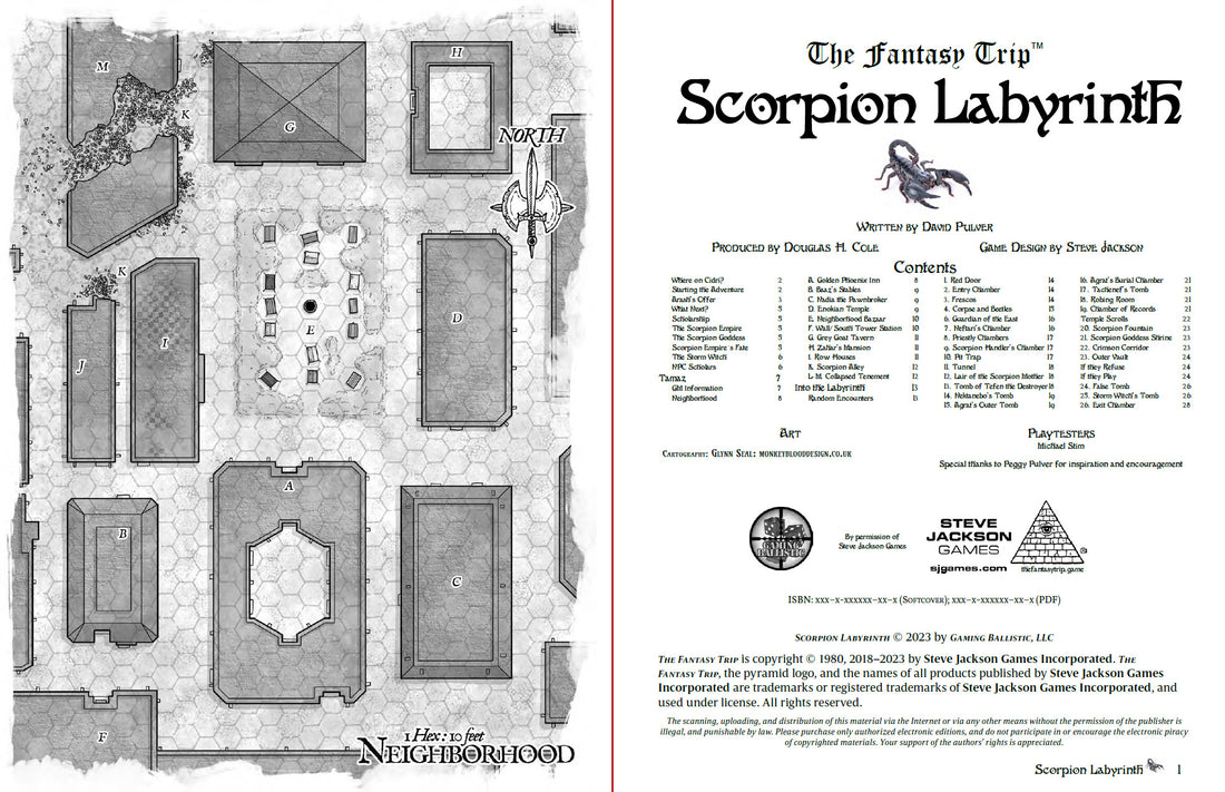 The Scorpion Labyrinth (The Fantasy Trip)