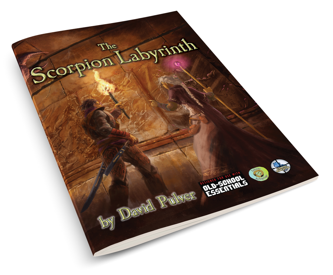 The Scorpion Labyrinth (Old School Essentials)