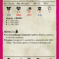 Old-School Solos Quick Reference Cards