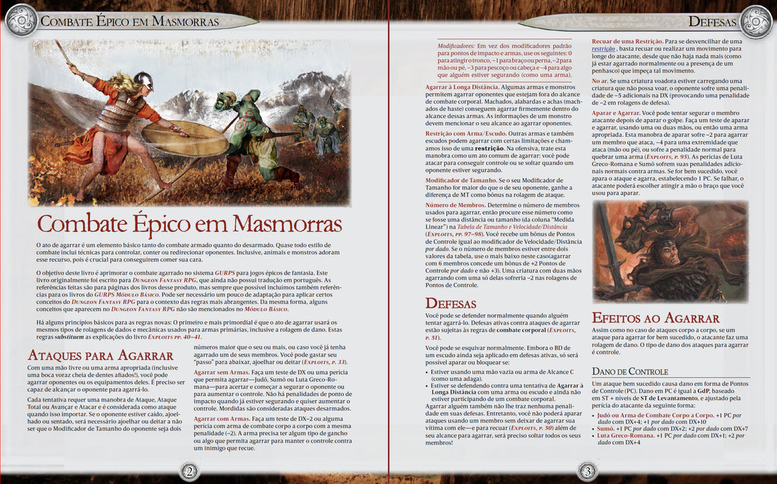 Combate Épico em Masmorras (Brazilian Portuguese)