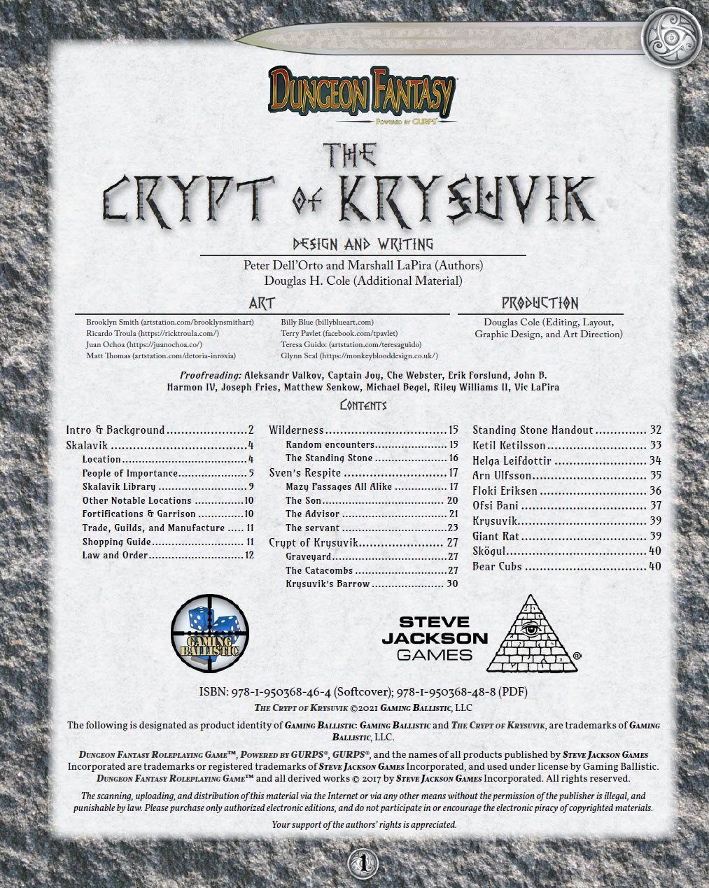 The Crypt of Krysuvik
