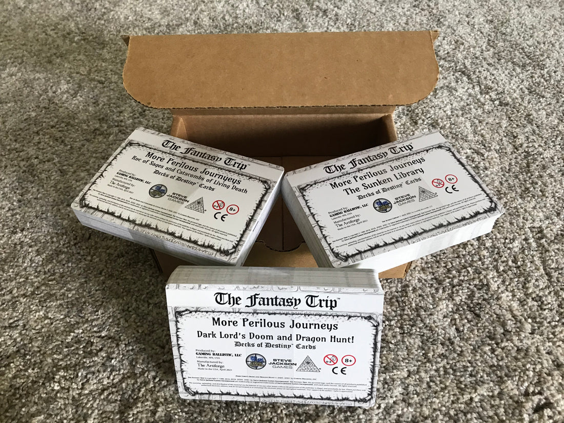 Decks of Destiny Cards - More Perilous Journeys Collection
