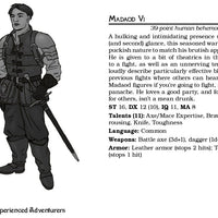Character Collections 1 - Experienced Adventurers