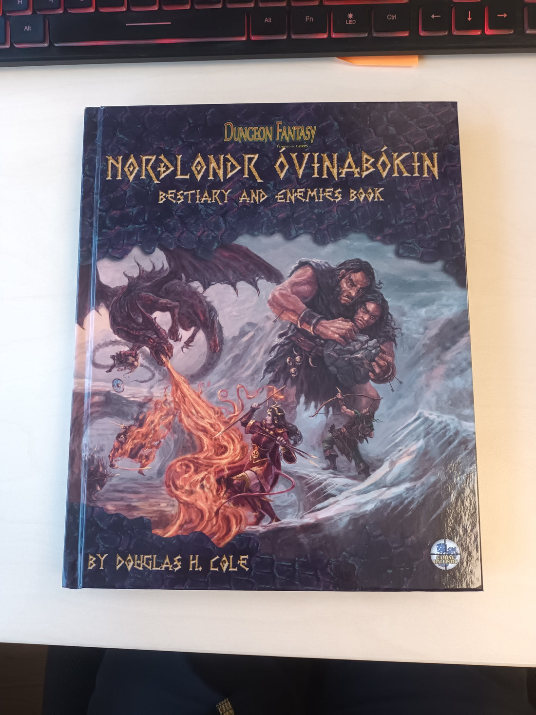 Nordlondr Ovinabokin: Bestiary and Enemies Book
