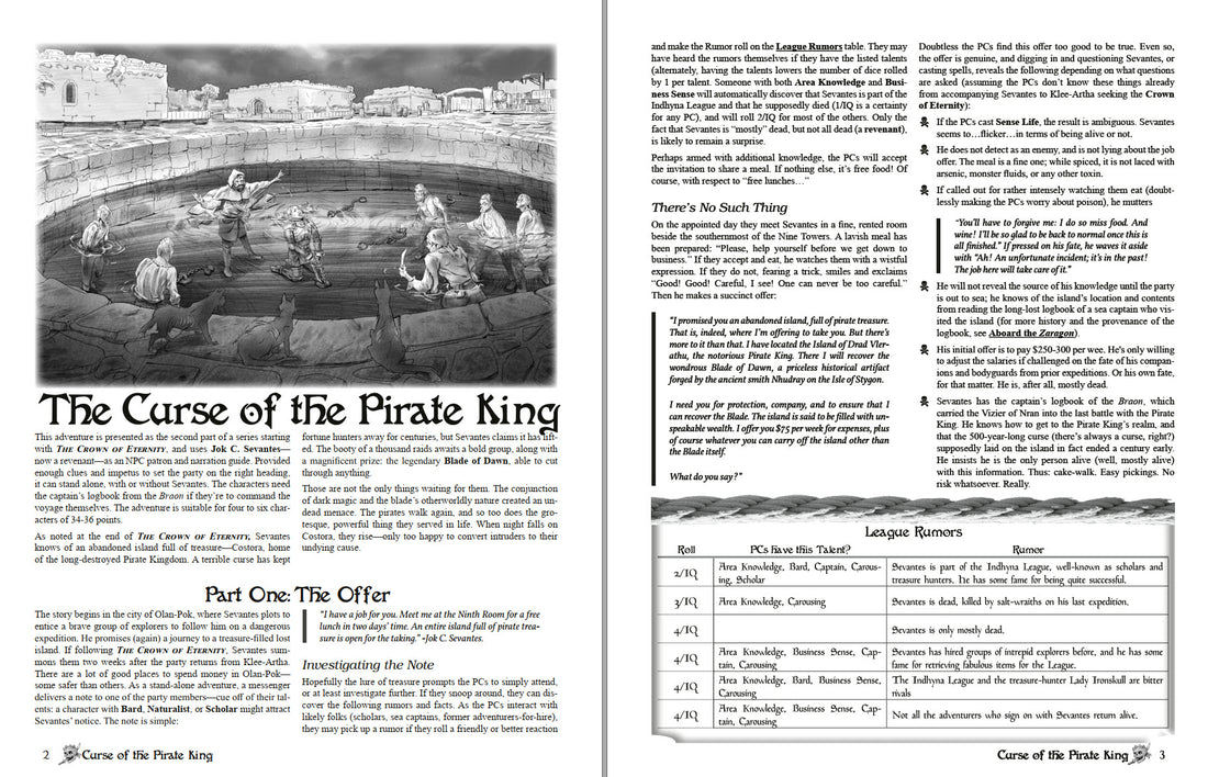 Curse of the Pirate King
