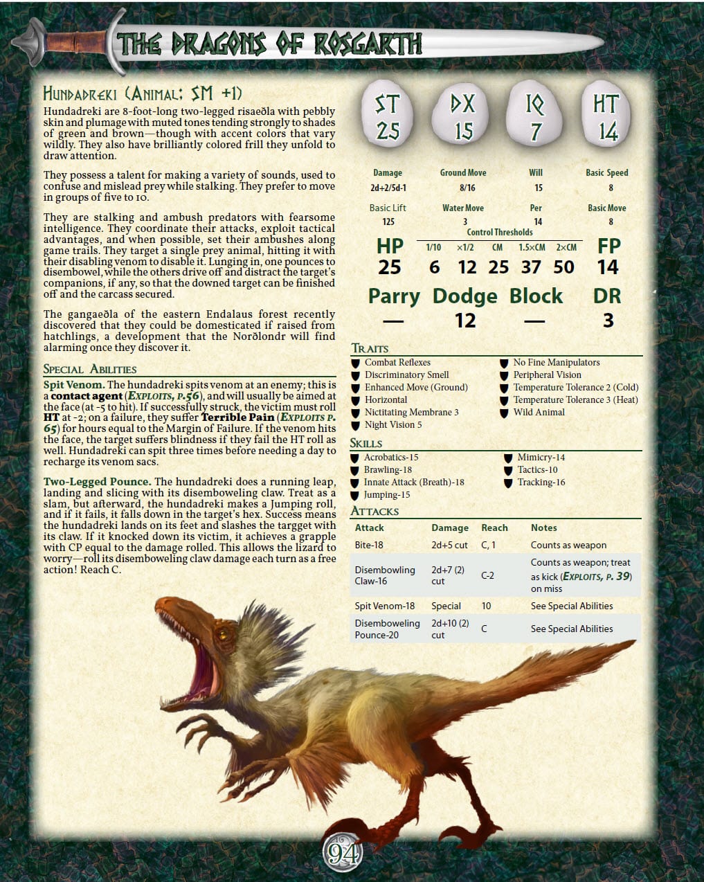 The Dragons of Rosgarth