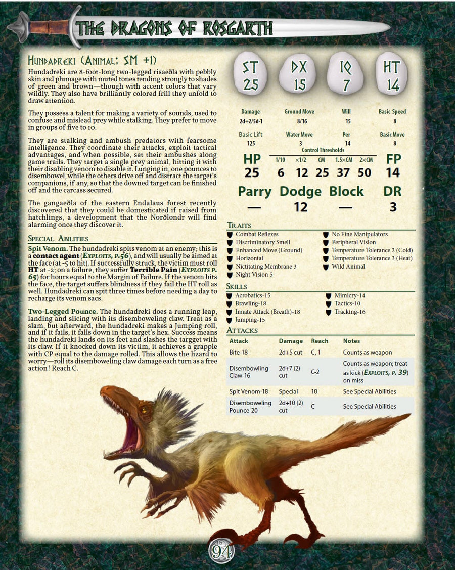 The Dragons of Rosgarth