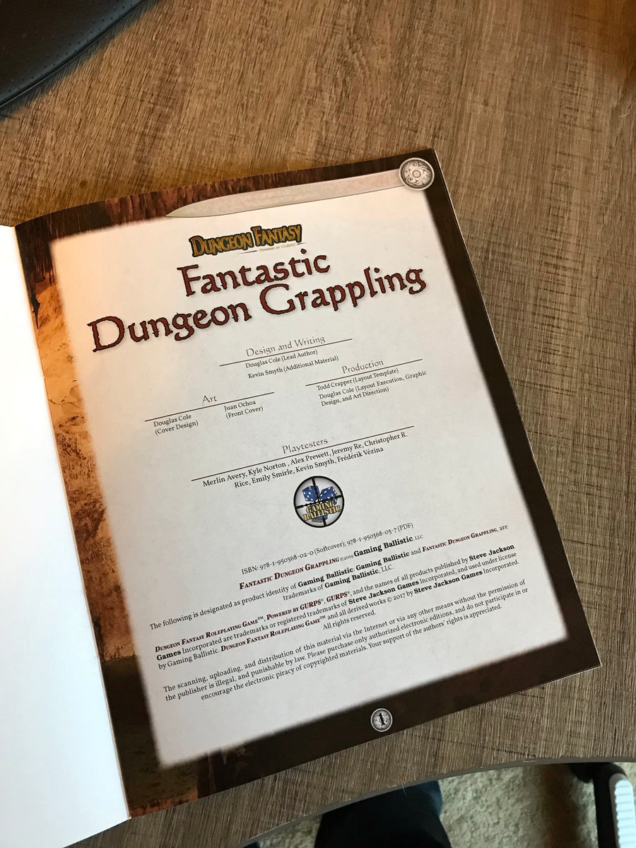 Fantastic Dungeon Grappling