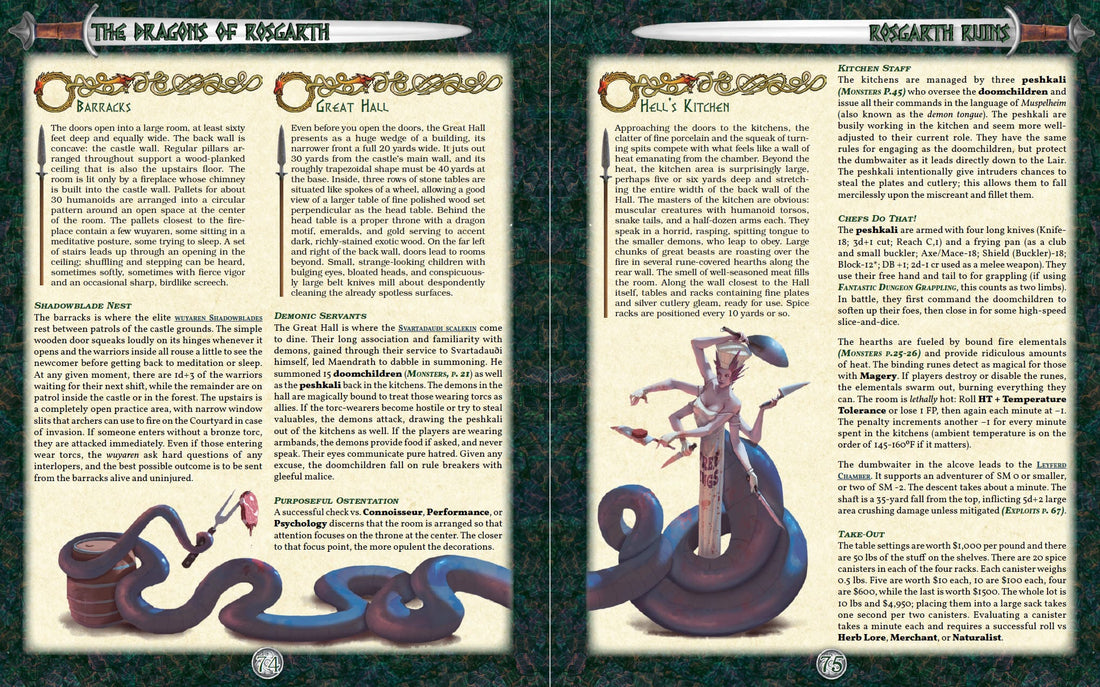 The Dragons of Rosgarth