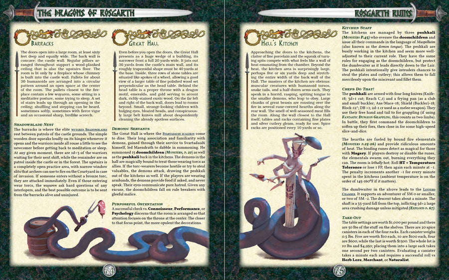 The Dragons of Rosgarth