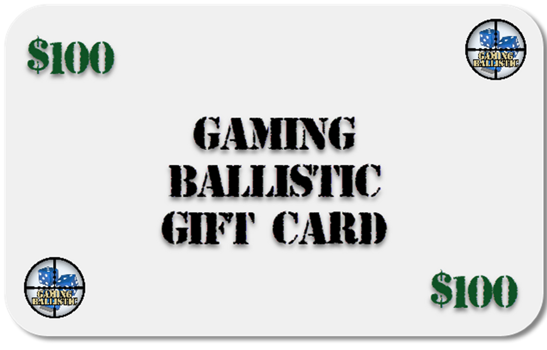 Gaming Ballistic Gift Card