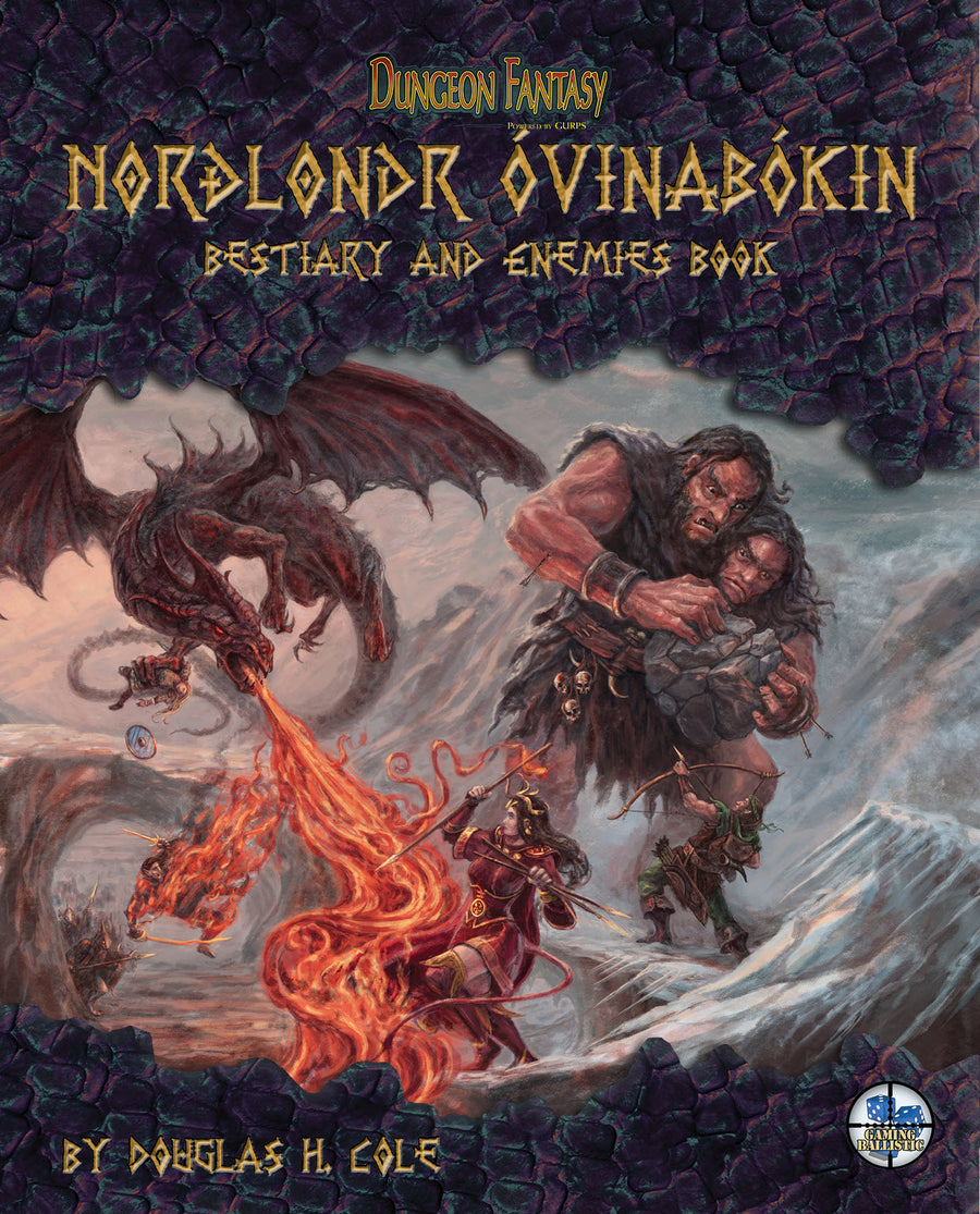 Nordlondr Ovinabokin: Bestiary and Enemies Book