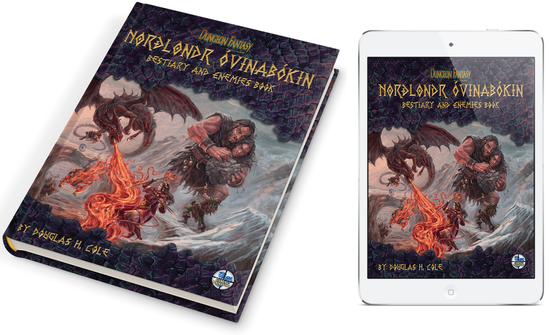 Nordlondr Ovinabokin: Bestiary and Enemies Book