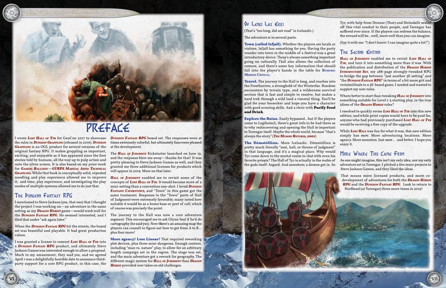 Lost Hall of Tyr 2nd Edition