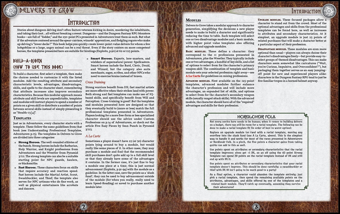 Delvers to Grow: Core Book