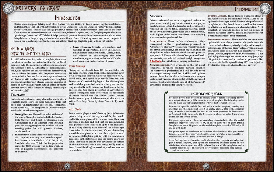 Delvers to Grow: Core Book