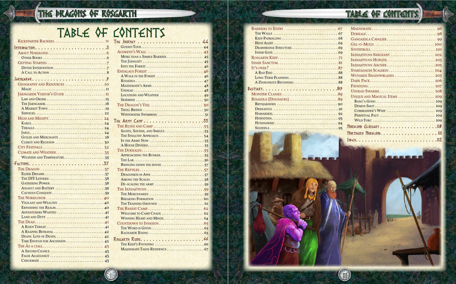 The Dragons of Rosgarth