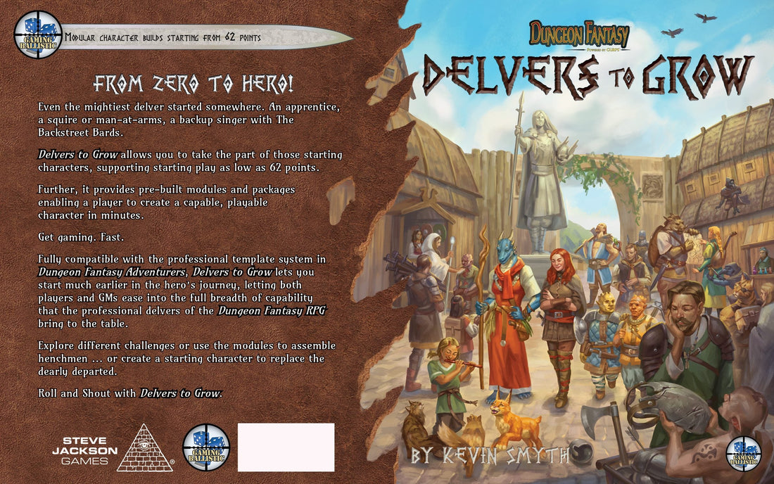 Delvers to Grow: Core Book